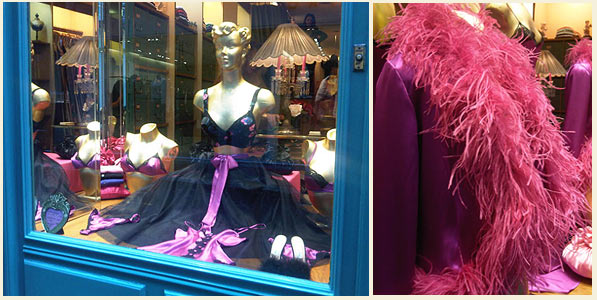 Sabbia Rosa lingerie boutique in Paris