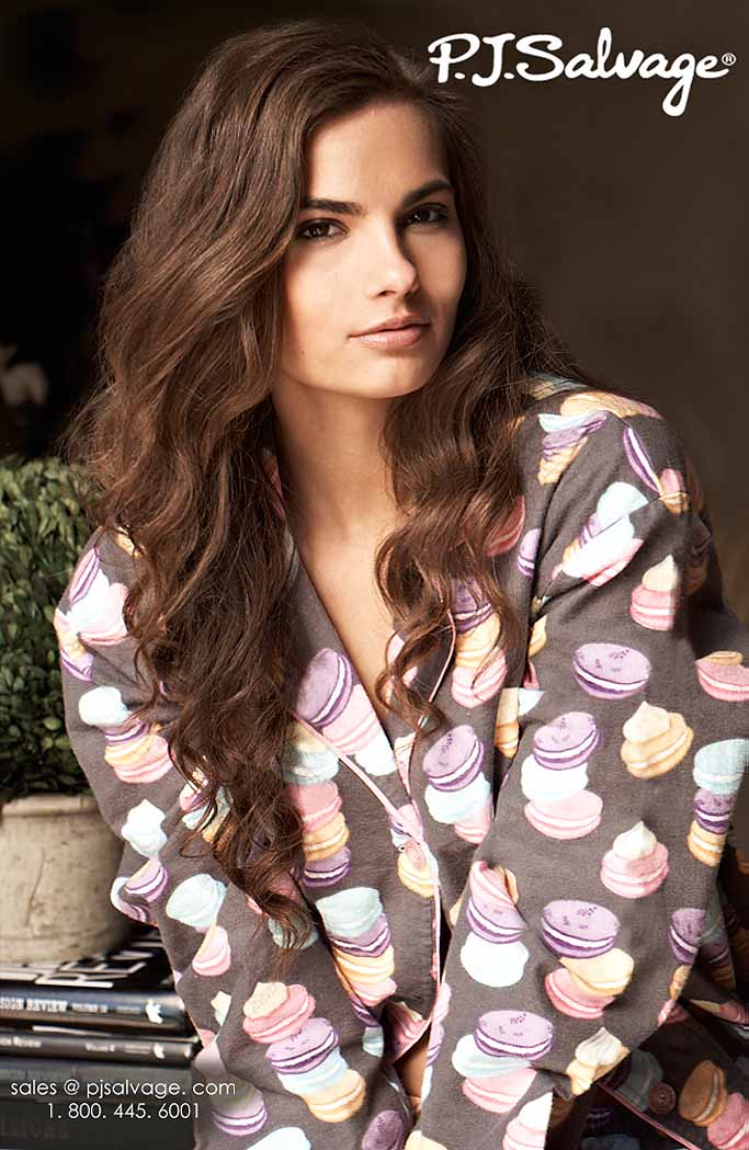 Macaron Madness by PJ Salvage - 100% cotton flannel pajamas