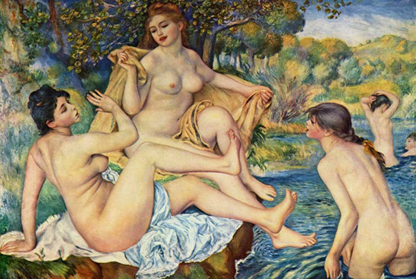 The-Large-Bathers-Pierre-Auguste-Renoir-oil-painting-on-canvas-1887-nude-women-bathing-naked-river-water-pool-art