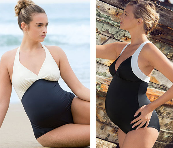 Shake Fuller Bust Maternity & Nursing Tankini from Rosewater