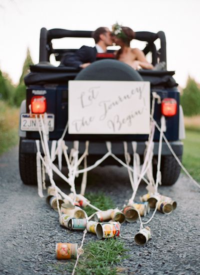 Just Married Jeep on Lingerie Briefs