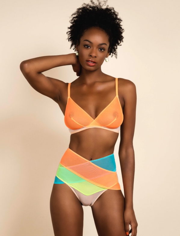 Empreinte Salutes Summer '24 Luxury Lingerie Collections - Lingerie Briefs  ~ by Ellen Lewis