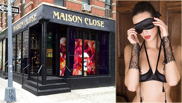 Maison Close flagship store on Lingerie Briefs