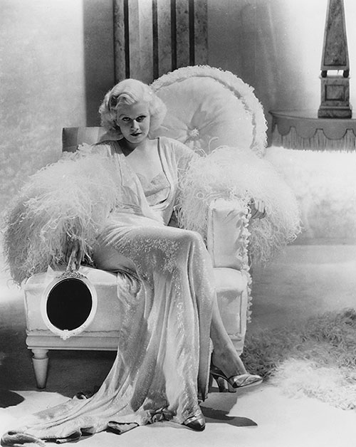 Jean Harlow on Lingerie Briefs