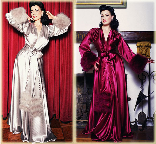 Vintage robes outlet dressing gowns