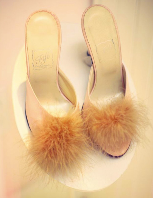 Boudoir Chic Marabou Slippers