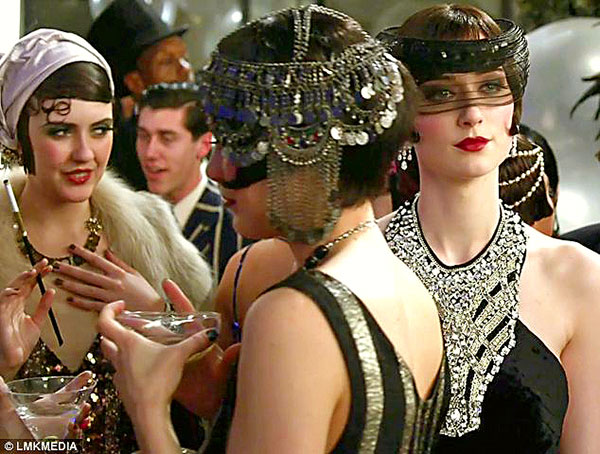 Scenes from The Great Gatsby on Lingerie Briefs