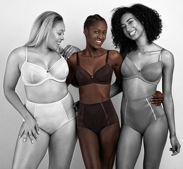beingU lingerie for women of color on Lingerie Briefs