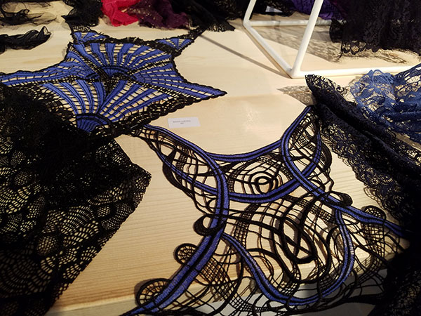 Pictures of Interfiliere 2018 fabric trends on Lingerie Briefs