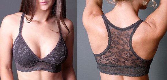 New, Sexy Racerback Lace Bralette ~ Undie Couture - Lingerie