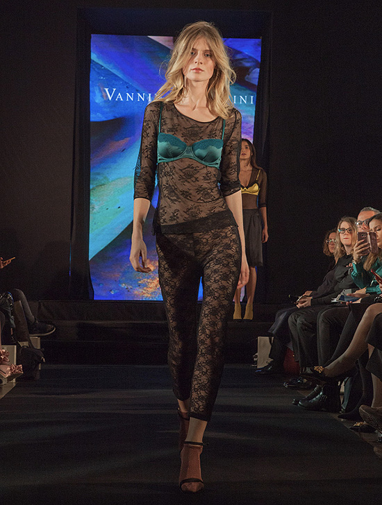 Vannina Vesperini fashion show in the Gallery on Lingerie Briefs