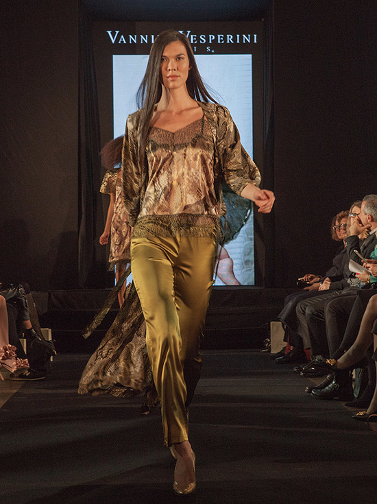 Vannina Vesperini fashion show in the Gallery on Lingerie Briefs