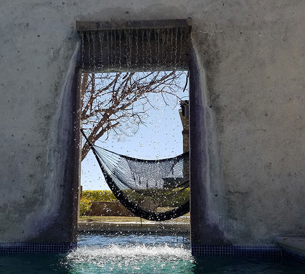 Pool at Ventanas de Cabo in Cabo San Lucas by Ellen Lewis on Lingerie Briefs