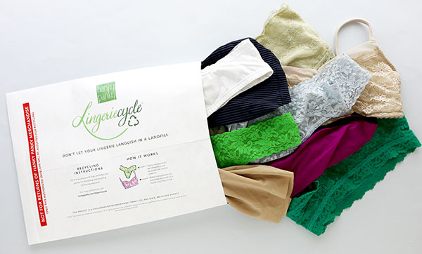 Hanky Panky & B.R.A. Recycle Agency launch Lingeriecycle™ on Lingerie Briefs