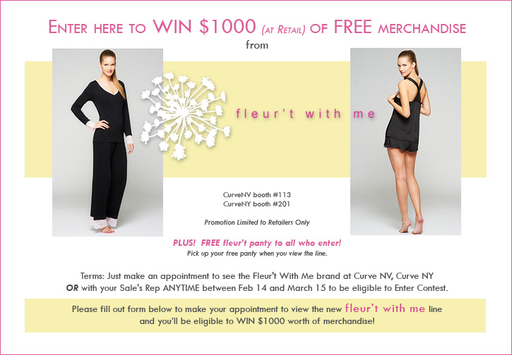 Win $1000 of Fleur't With Me Merchandise! - Lingerie Briefs ~ by Ellen ...