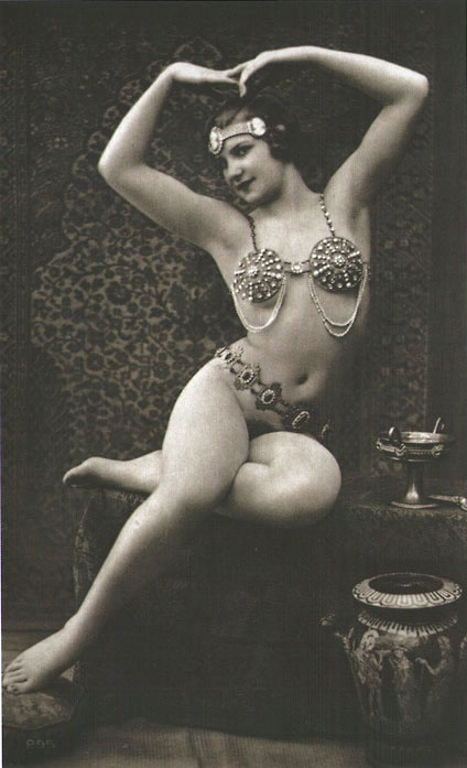 Vintage lingerie photography circa 1900