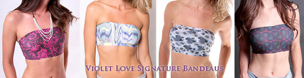 Violet Love Signature Bandeau - Coobie