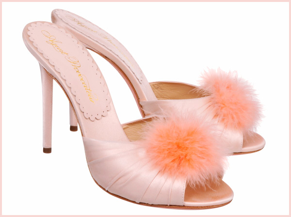 Walk This Way ~ Marabou Slippers 