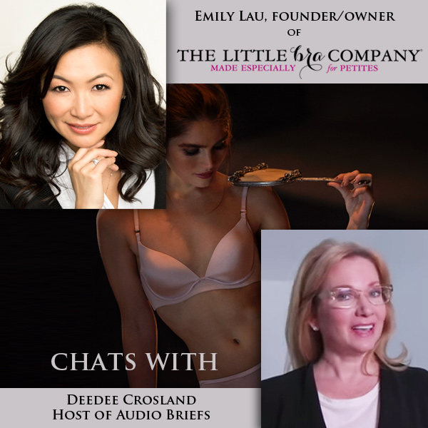 Emily Lau - owner of The Little Bra Company interview with Deedee Crosland - Lingerie Briefs