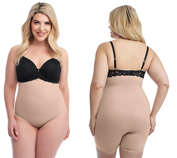 Cool, Smooth Curves ~ HookedUp Shapewear - Lingerie Briefs ~ by Ellen Lewis