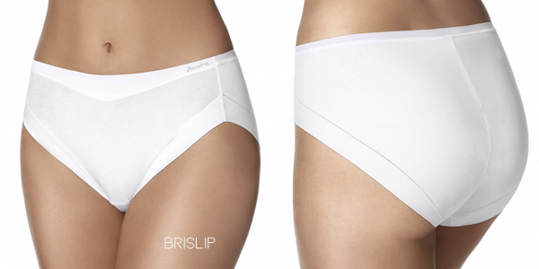 Brislip Brief - Cotton Band by Janira featured on Lingerie Briefs