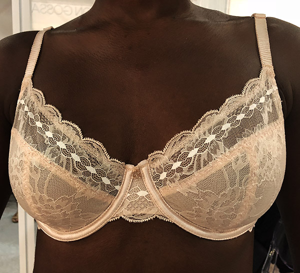 Le Mystere Pink bras on Lingerie Briefs