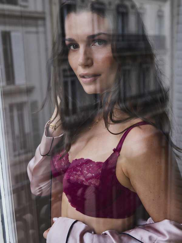 Panache Best selling Envy Collection in deep ruby featured on Lingerie Briefs