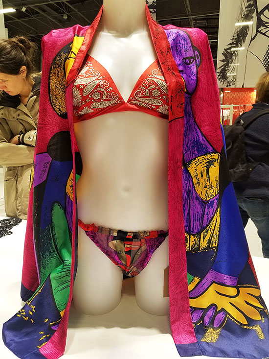 Paris Interfiliere Show 2019 highlights on Lingerie Briefs : Sam Wetton designer