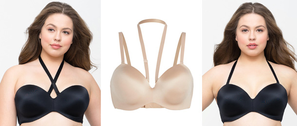 Curvy Couture Smooth Strapless - 7 ways to wear