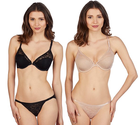 Le Mystere’s Lace Perfection Convertible Racerback bra featured on Lingerie Briefs