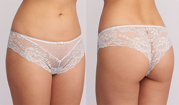 Montelle Sweet Encounters Bridal Brazilian panty on Lingerie Briefs