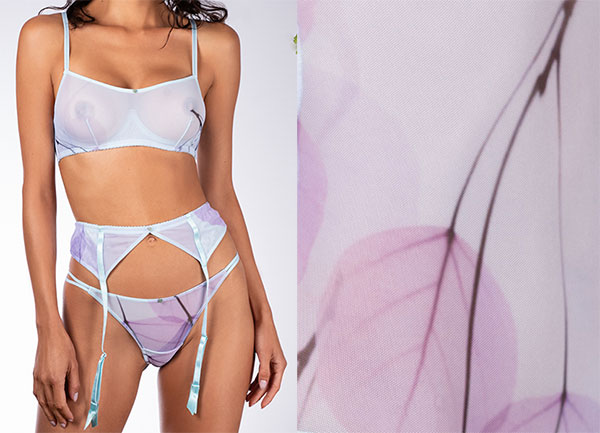 Malla bralet, garter and panty from Clo Intimo as featured on Lingerie Briefs
