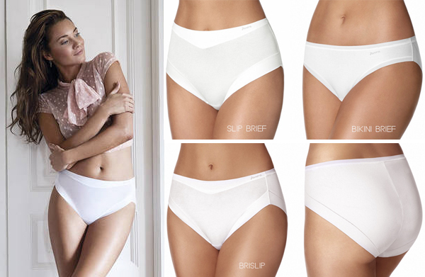 Janira Cotton Band Panties in three gorgeous styles - featured on Lingerie Briefs