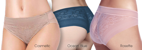 Janira Magic Band Panties - new colors added - featured on Lingerie Briefs