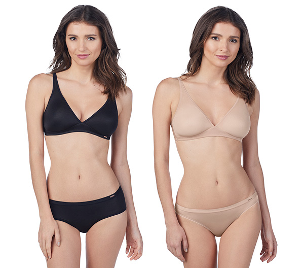 Le Mystere Infinite Comfort Bralette in 3 colors as featured on Lingerie Briefs