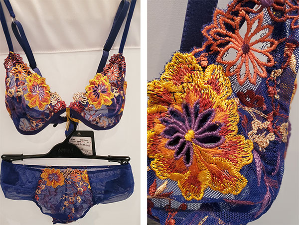 Ambra as seen at Curve NY for Spring 2020 as featured on Lingerie Briefs