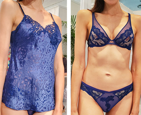 Lise Charmel as seen at Curve NY for Spring 2020 as featured on Lingerie Briefs
