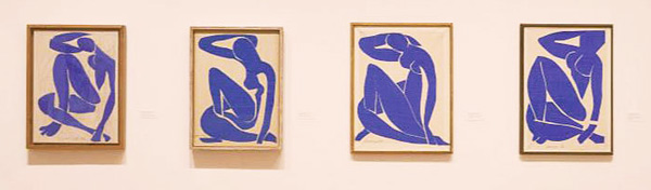 Matisse Cut Outs from the MOMA as seen on Lingerie Briefs