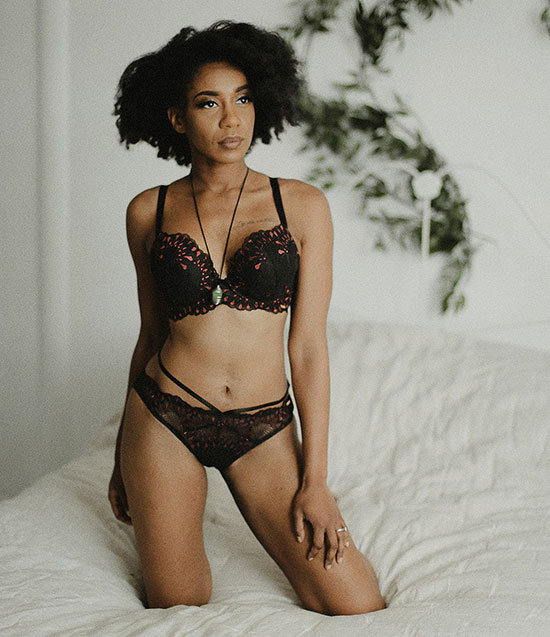 British Designer Lucy May Lingerie with exquisite design, as featured on Lingerie Briefs