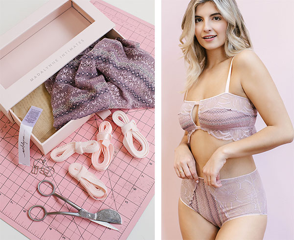 Madalynne Intimates sewing kits as featured on Lingerie Briefs