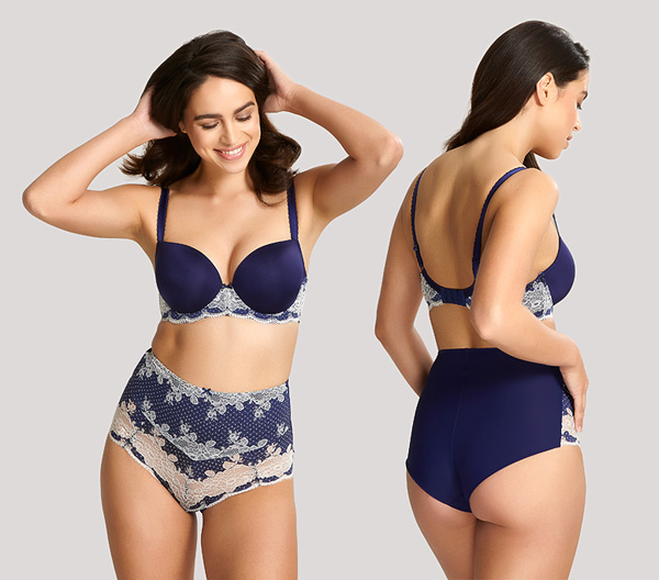 Panache Clara Full Cup Bra, Navy