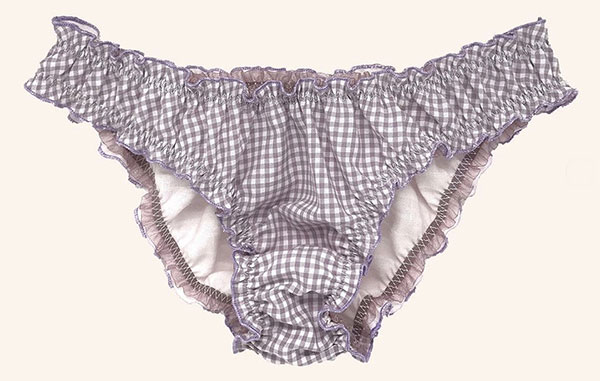 La Chatte de Francoise Upcycled panties as featured on Lingerie Briefs