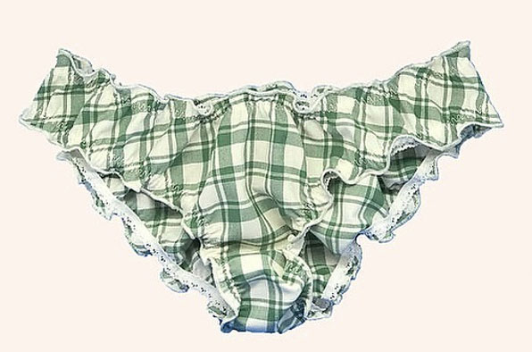 La Chatte de Francoise Upcycled panties as featured on Lingerie Briefs