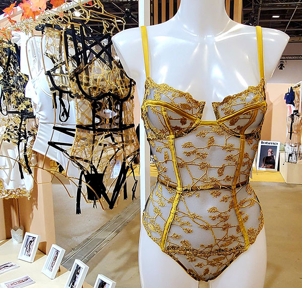 Studio Pia Sustainable lingerie 2020 F/W Lingerie featured at Salon International de la Lingerie in Paris as seen on Lingerie Briefs