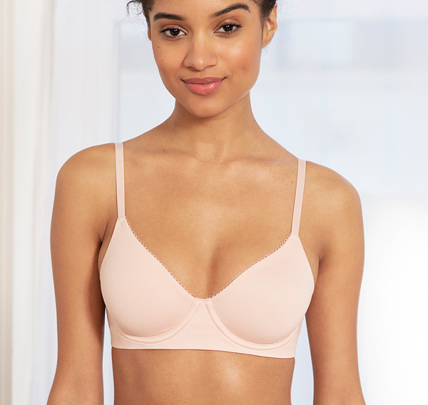 btempt'd Comfort Intended Underwire Bra is soft and has supple double ply molded cups featured on Lingerie Briefs
