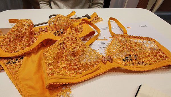 Huit AW 2020 featured at Salon International de la Lingerie as seen on Lingerie Briefs