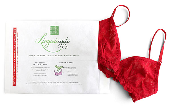 Hanky Panky sustainability as featured on Lingerie Briefs