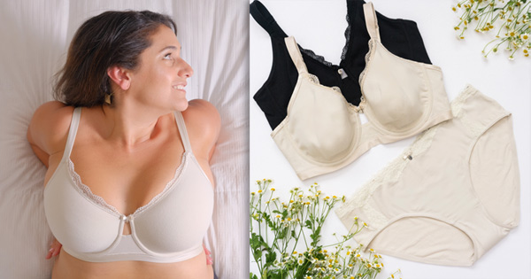 Summer Comfort ~ Cotton Luxe Bra Collection by Curvy Couture