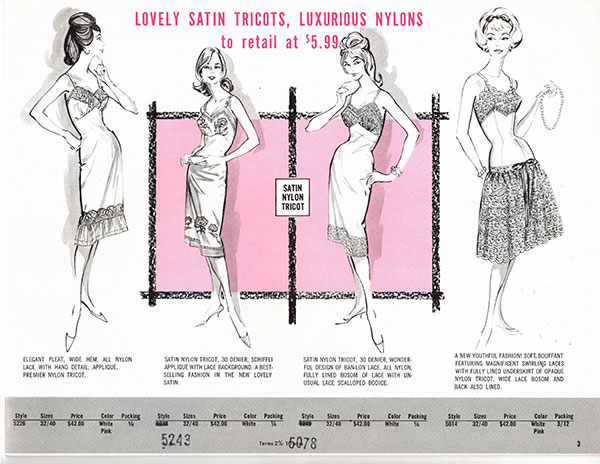 Vintage Reflections ~ Shadowline® Sleepwear - Lingerie Briefs ~ by Ellen  Lewis