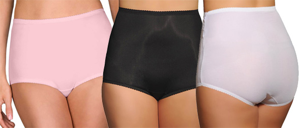 Shadowline 17005 Traditional Brief (#1 best seller) Nylon/Spandex featured on Lingerie Briefs